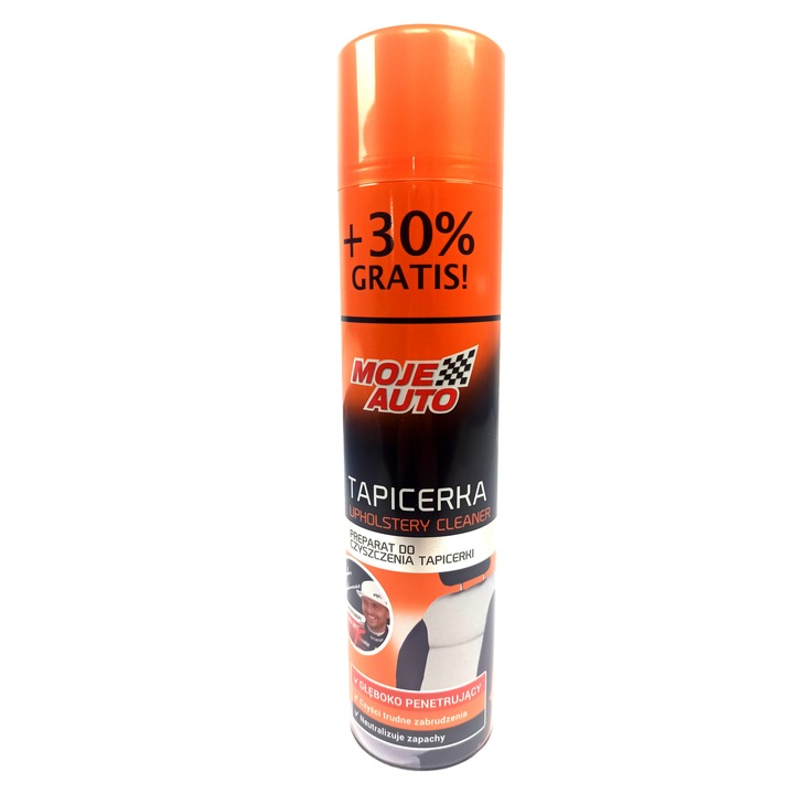 Spray curatare tapiterie auto si textile, Moje Auto, universal, elimina cu usurinta murdaria si petele, 520 ml