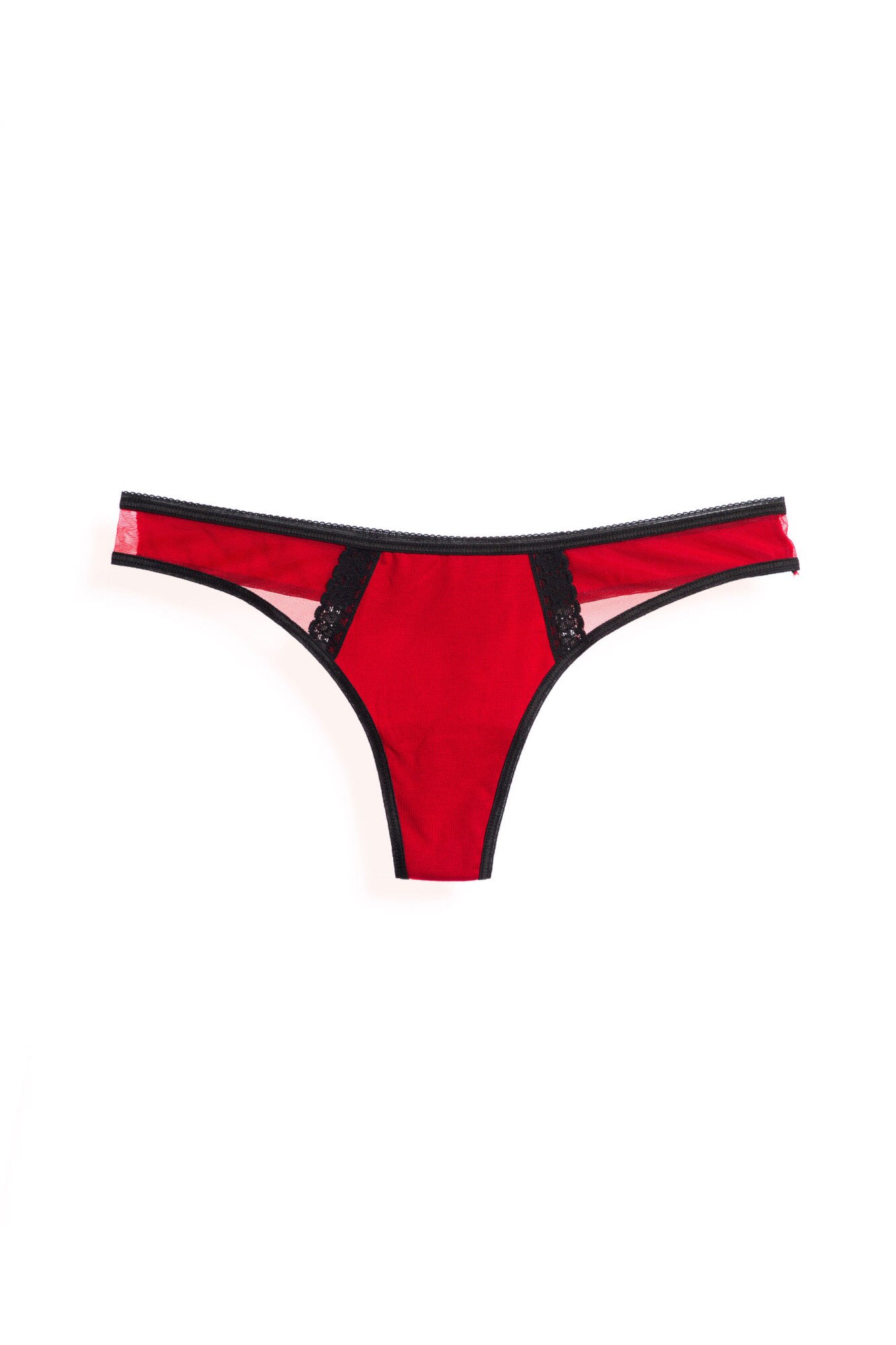 Chiloti tanga pentru femei BIJU 0547, Tanga, roSu, Rosu