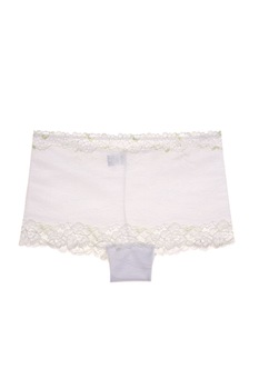 Boxeri femei BIJU 1734, Dantela, alb, Alb Boxeri femei BIJU 1734, Dantela, alb, Alb