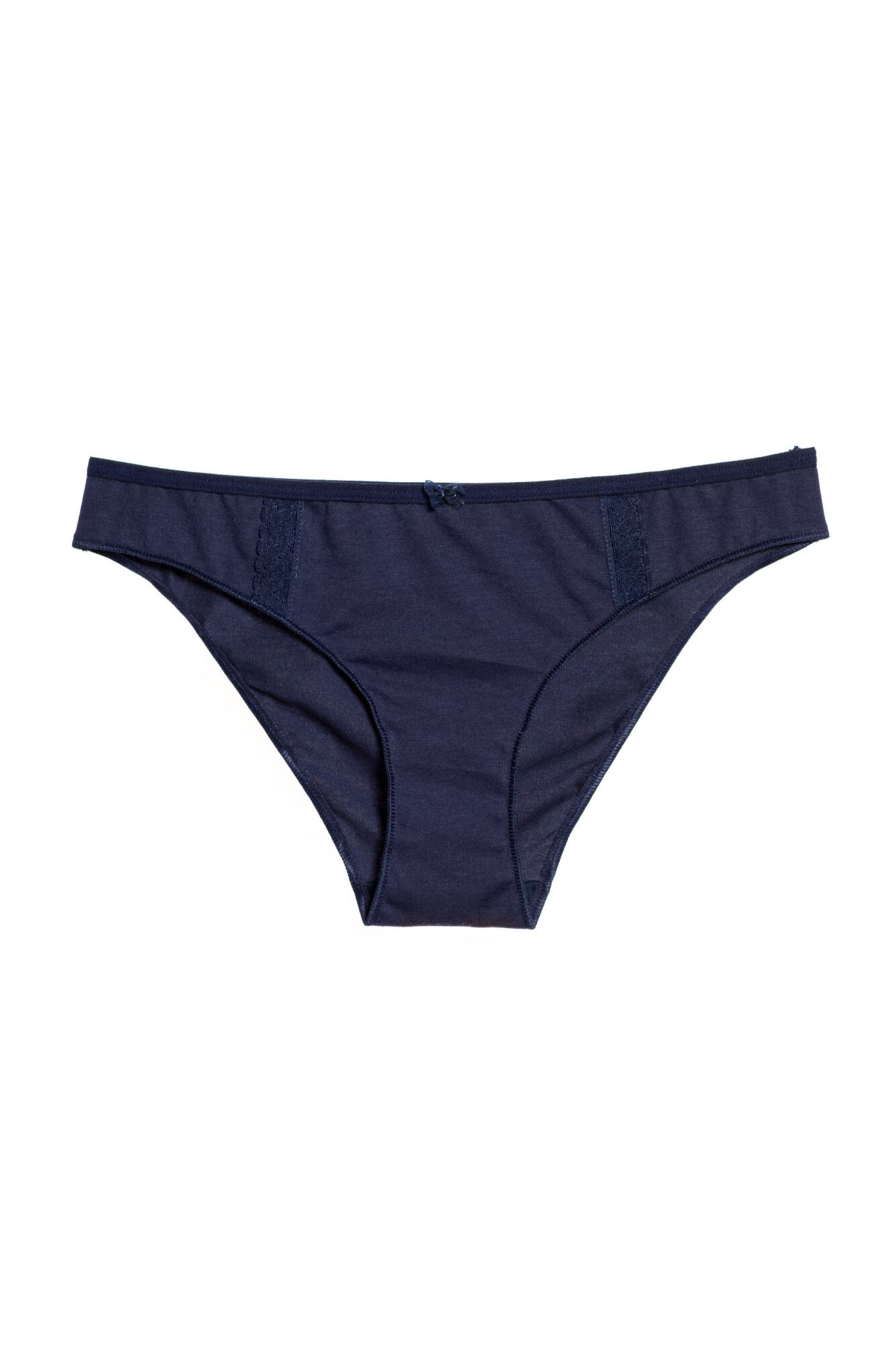 Chiloti Pentru Femei BIJU 0521, Clasic, bleumarin, Albastru marin