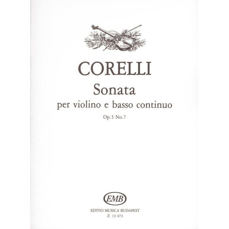 Corelli, Arcangelo: Sonata per violino e basso continuo Op. 5, No. 7