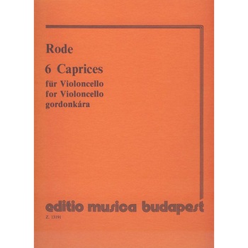 Rode, Pierre: 6 Caprices Rode, Pierre: 6 Caprices