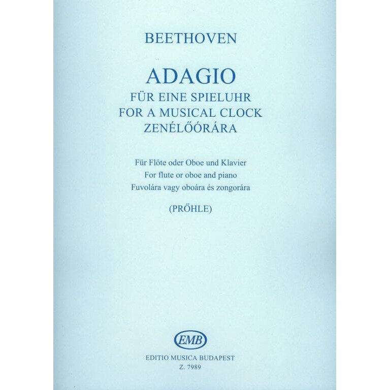 Beethoven, Ludwig van: Adagio für eine Spieluhr WoO 33/1