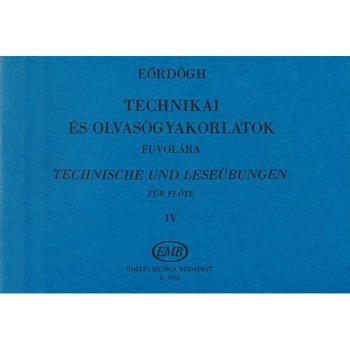 Eördögh János: Medium-grade Techncal and Reading Exercises 4 Eördögh János: Medium-grade Techncal and Reading Exercises 4