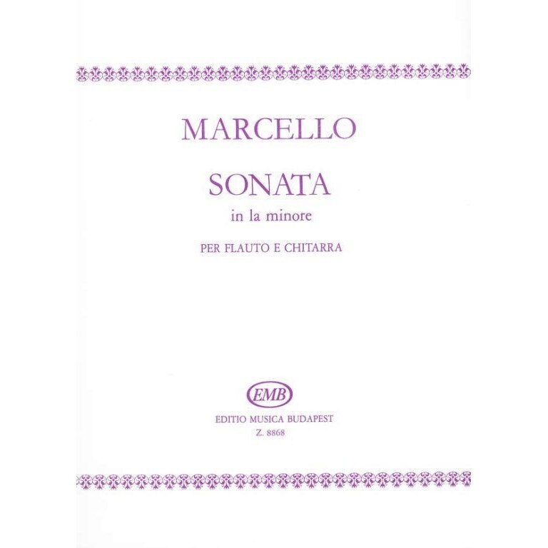 Marcello, Benedetto: Sonata in la minore per flauto e chitarra Op.2, No. 11