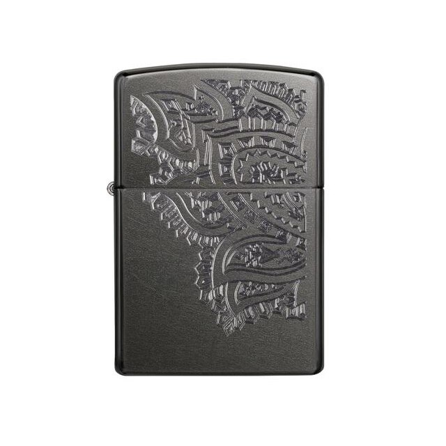 Bricheta Zippo Iced Paisley Gray Dusk