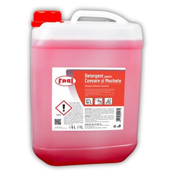 Detergent profesional pentru covor si mocheta, injectie-extractie - Fabi 5l Detergent profesional pentru covor si mocheta, injectie-extractie - Fabi 5l