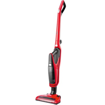 Aspirator vertical Beko VRT61814VR, 14.4 V, Li-Ion, 0.5 L, autonomie 45 min, filtru Hepa, Rosu Aspirator vertical Beko VRT61814VR, 14.4 V, Li-Ion, 0.5 L, autonomie 45 min, filtru Hepa, Rosu