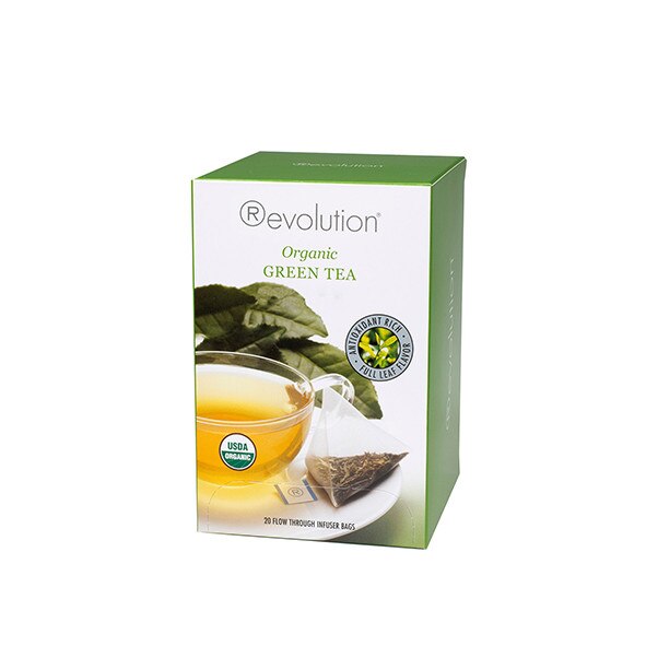 Ceai Revolution Organic Green 20 x 2.2g