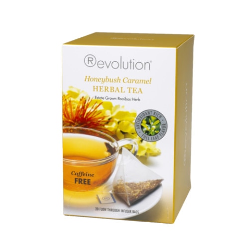 Ceai Revolution Honeybush Caramel 20 x 2.2g