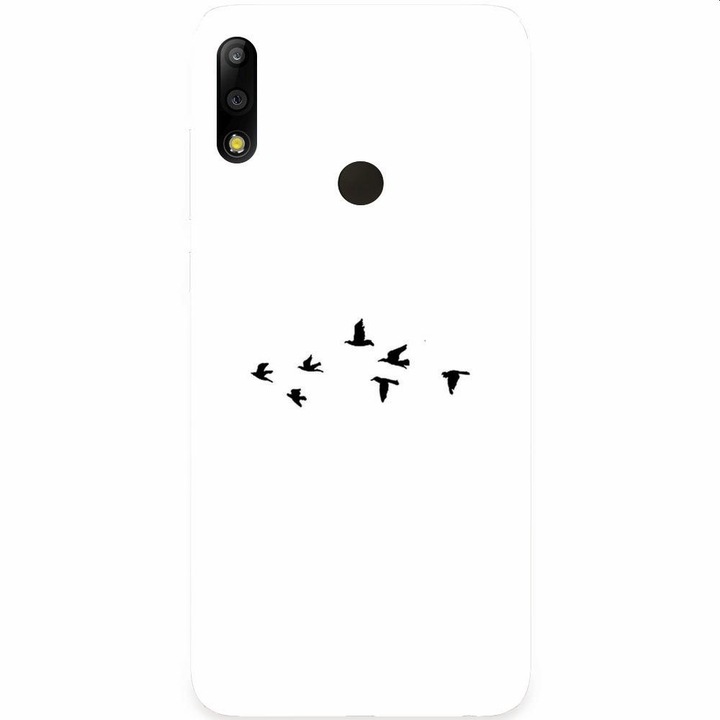 Husa silicon pentru Asus Zenfone Max Pro M2, Birds