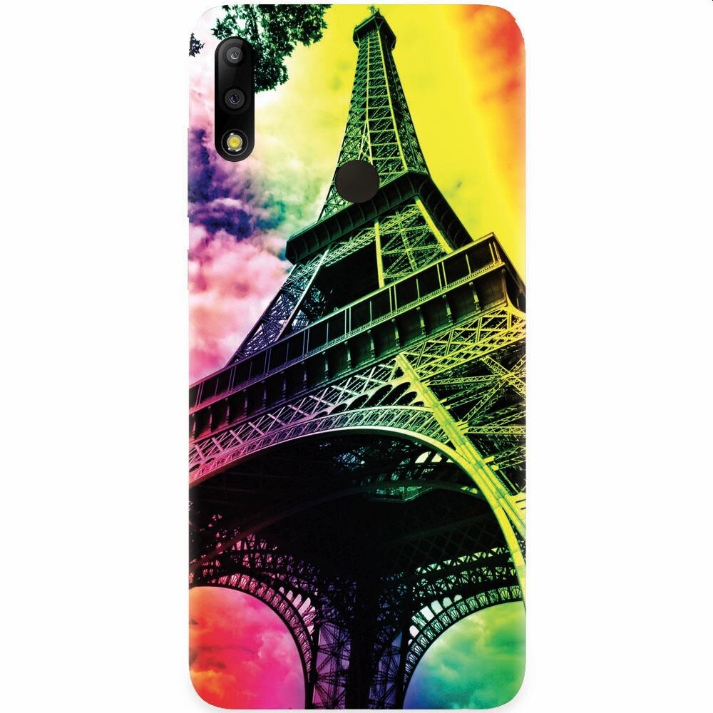 Husa silicon pentru Asus Zenfone Max Pro M2, Eiffel Tower 002