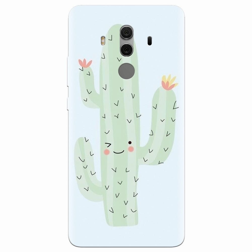 Husa silicon pentru Huawei Mate 10 Pro, Cactus