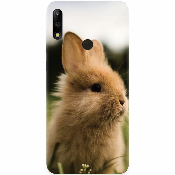 Силиконов калъф за Asus Zenfone Max Pro M2, Cute Rabbit In Grass