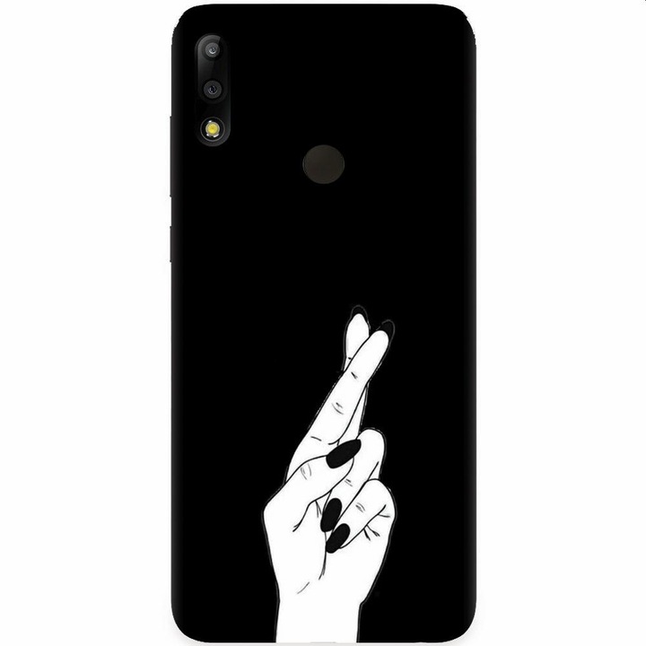 Силиконов кейс за Asus Zenfone Max Pro M2, Finger Cross