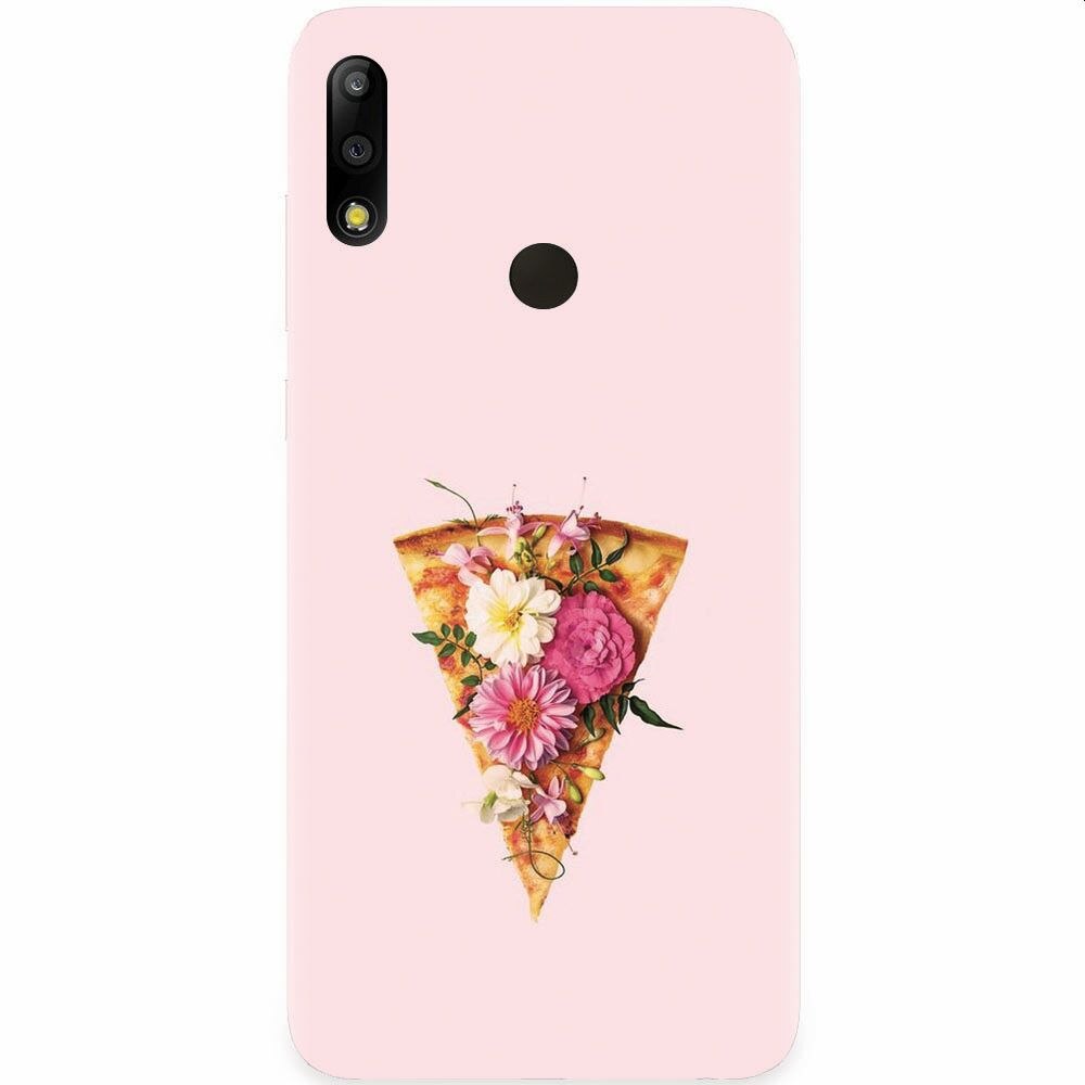 Husa silicon pentru Asus Zenfone Max Pro M2, Flower Pizza