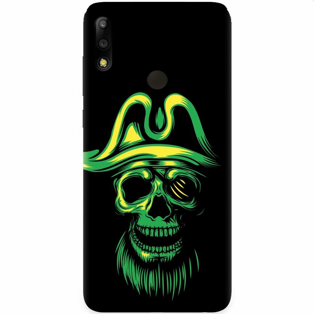 Husa silicon pentru Asus Zenfone Max Pro M2, Pirate Skull