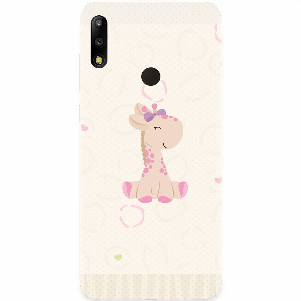 Husa silicon pentru Asus Zenfone Max Pro M2, Giraffe Cute