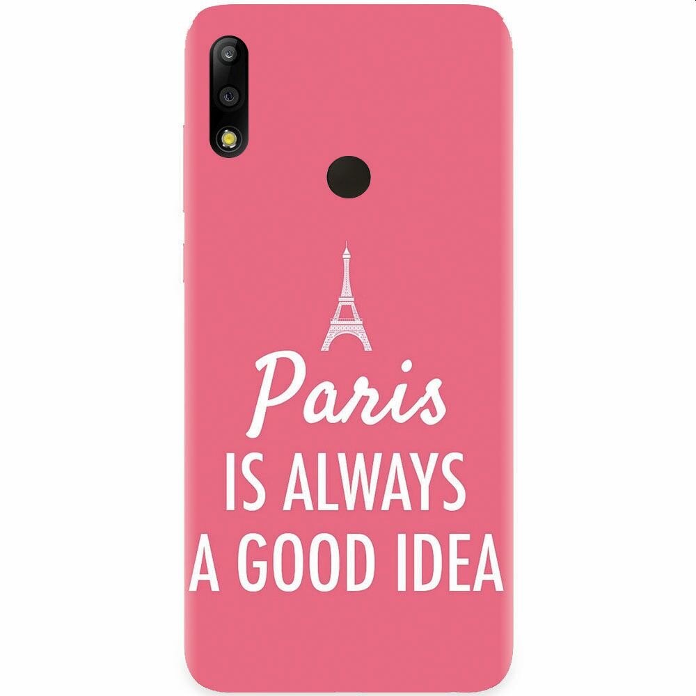 Husa silicon pentru Asus Zenfone Max Pro M2, Paris Is Always A Good Idea