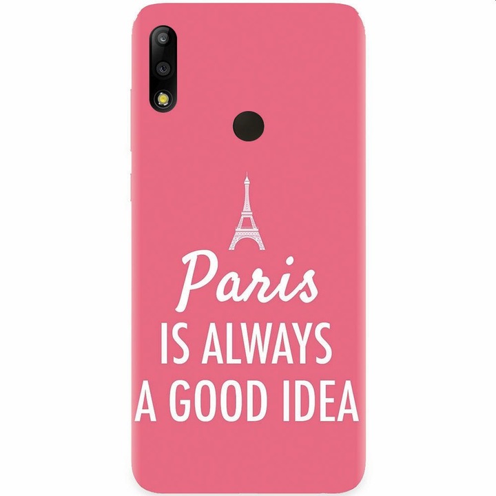 Husa silicon pentru Asus Zenfone Max Pro M2, Paris Is Always A Good Idea
