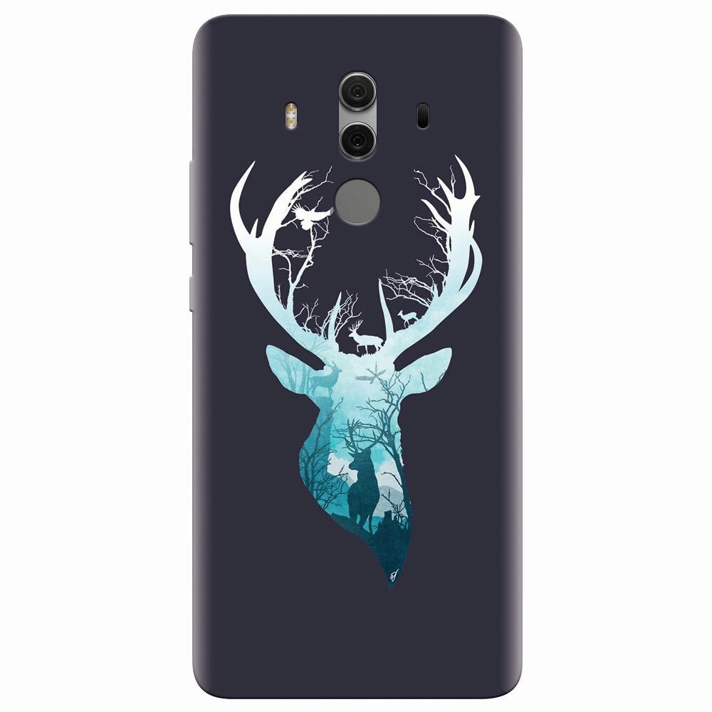 Husa silicon pentru Huawei Mate 10 Pro, Cerb