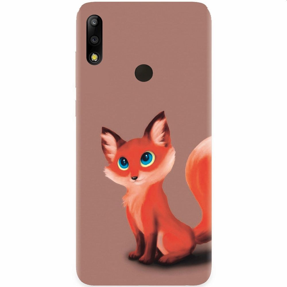 Husa silicon pentru Asus Zenfone Max Pro M2, Fox Cartoon Animal And