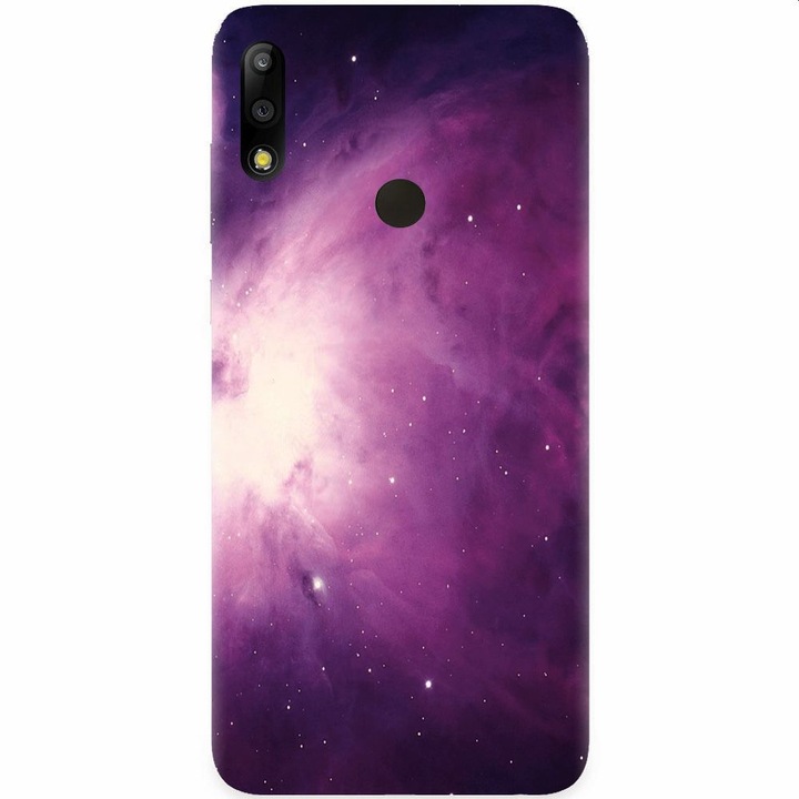 Силиконов калъф за Asus Zenfone Max Pro M2, Purple Supernova Nebula Explosion