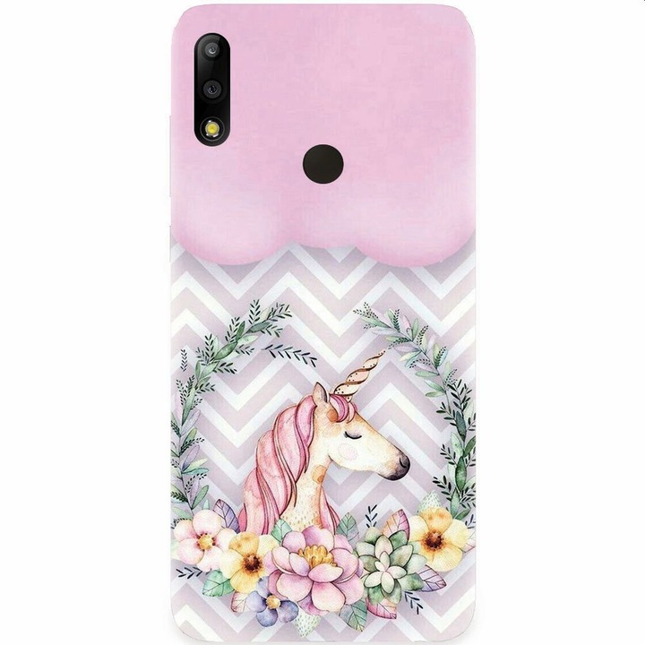 Силиконов калъф за Asus Zenfone Max Pro M2, Aesthetic Unicorn