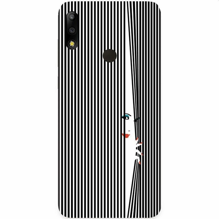 Силиконов калъф, съвместим с Asus Zenfone Max Pro M2, Stripe