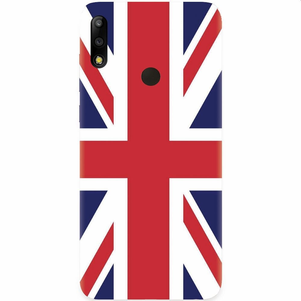 Husa silicon pentru Asus Zenfone Max Pro M2, UK Flag Illustration
