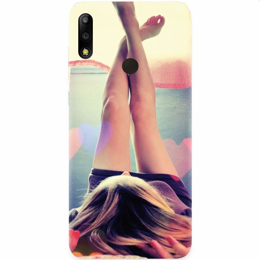 Husa silicon pentru Asus Zenfone Max Pro M2, Relax Girl