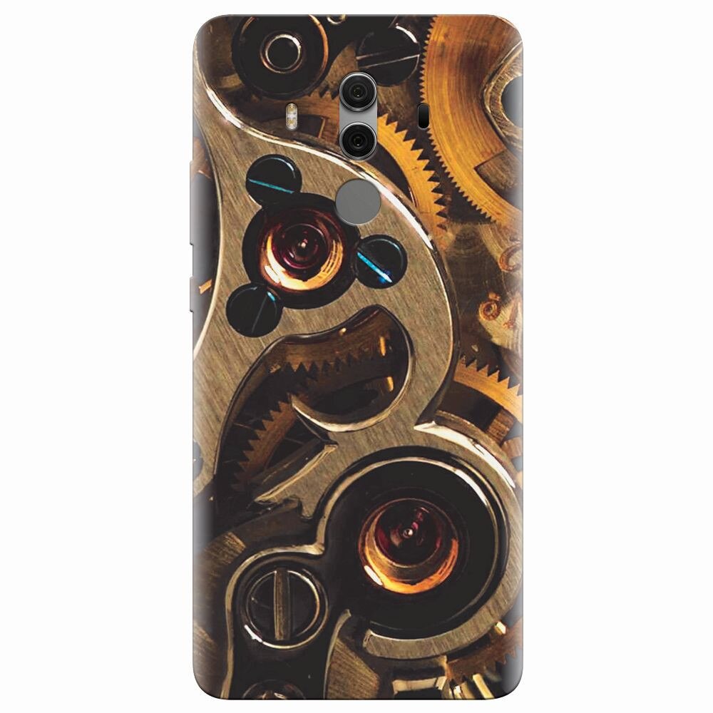 Husa silicon pentru Huawei Mate 10 Pro, Clock Mechanism
