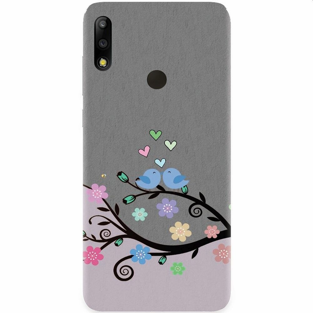 Husa silicon pentru Asus Zenfone Max Pro M2, Bird Love