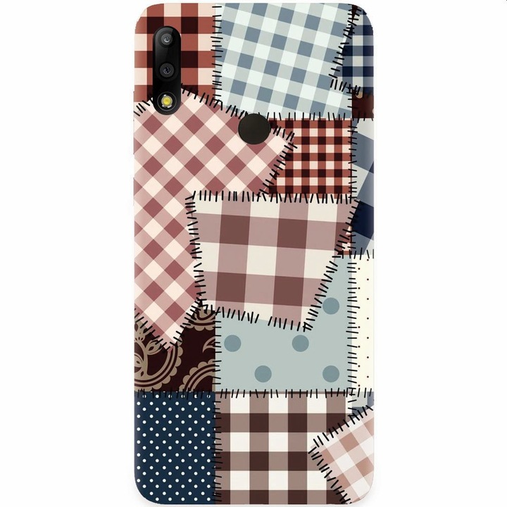Силиконов кейс за Asus Zenfone Max Pro M2, Patchwork Vector