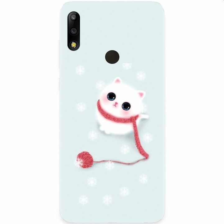 Силиконов капак, съвместим с Asus Zenfone Max Pro M2, Cute Cat