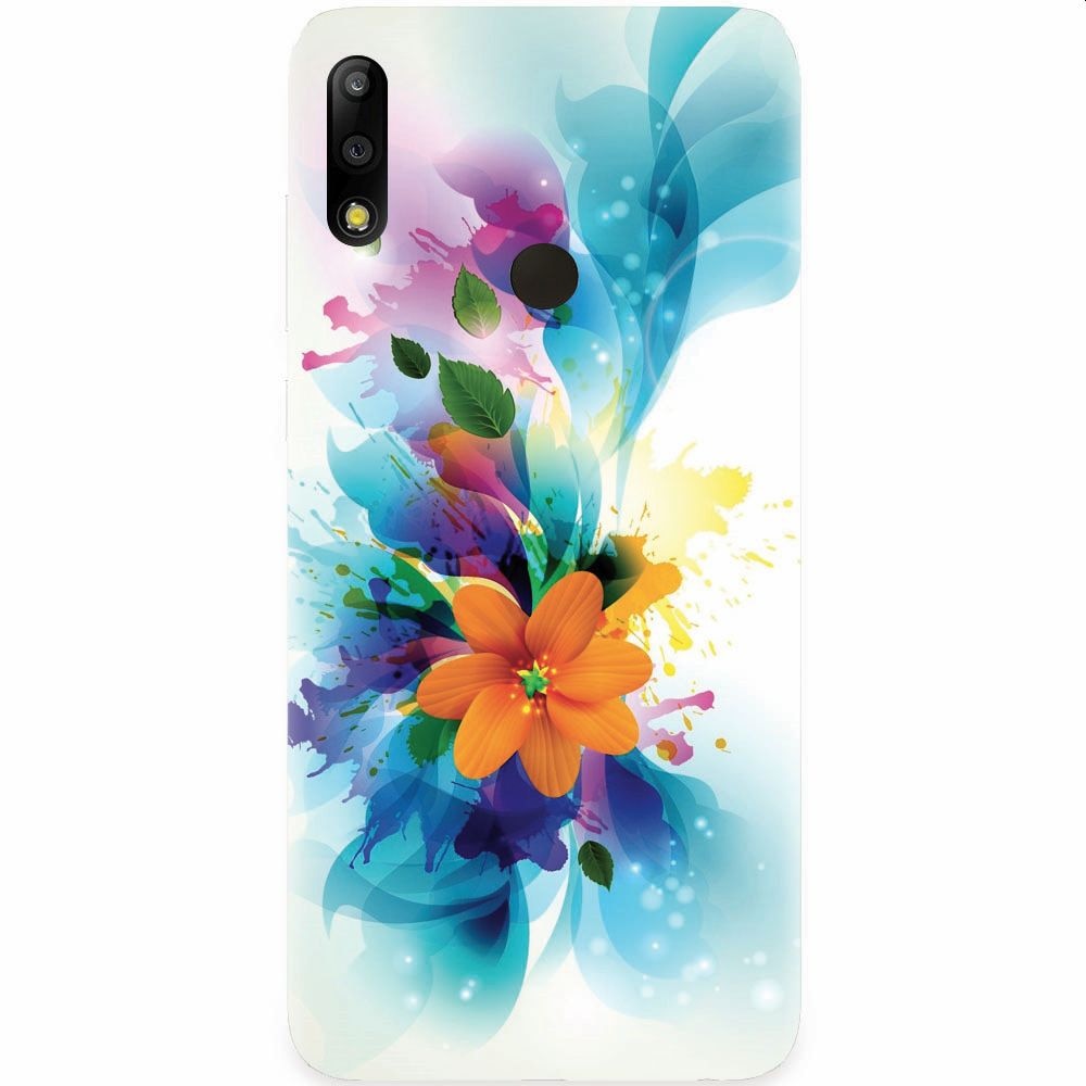 Husa silicon pentru Asus Zenfone Max Pro M2, Flower 011