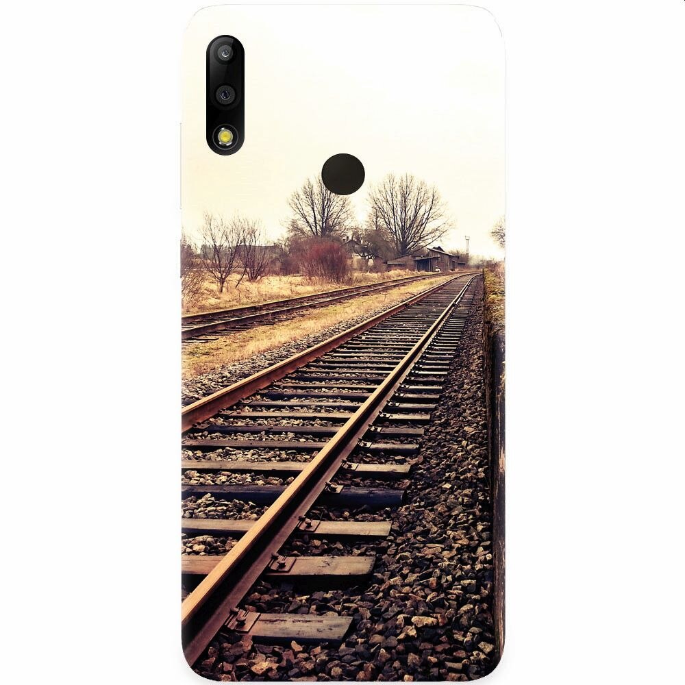 Husa silicon pentru Asus Zenfone Max Pro M2, Railroad