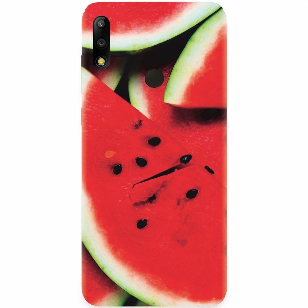 Husa silicon pentru Asus Zenfone Max Pro M2, S Of Watermelon Slice