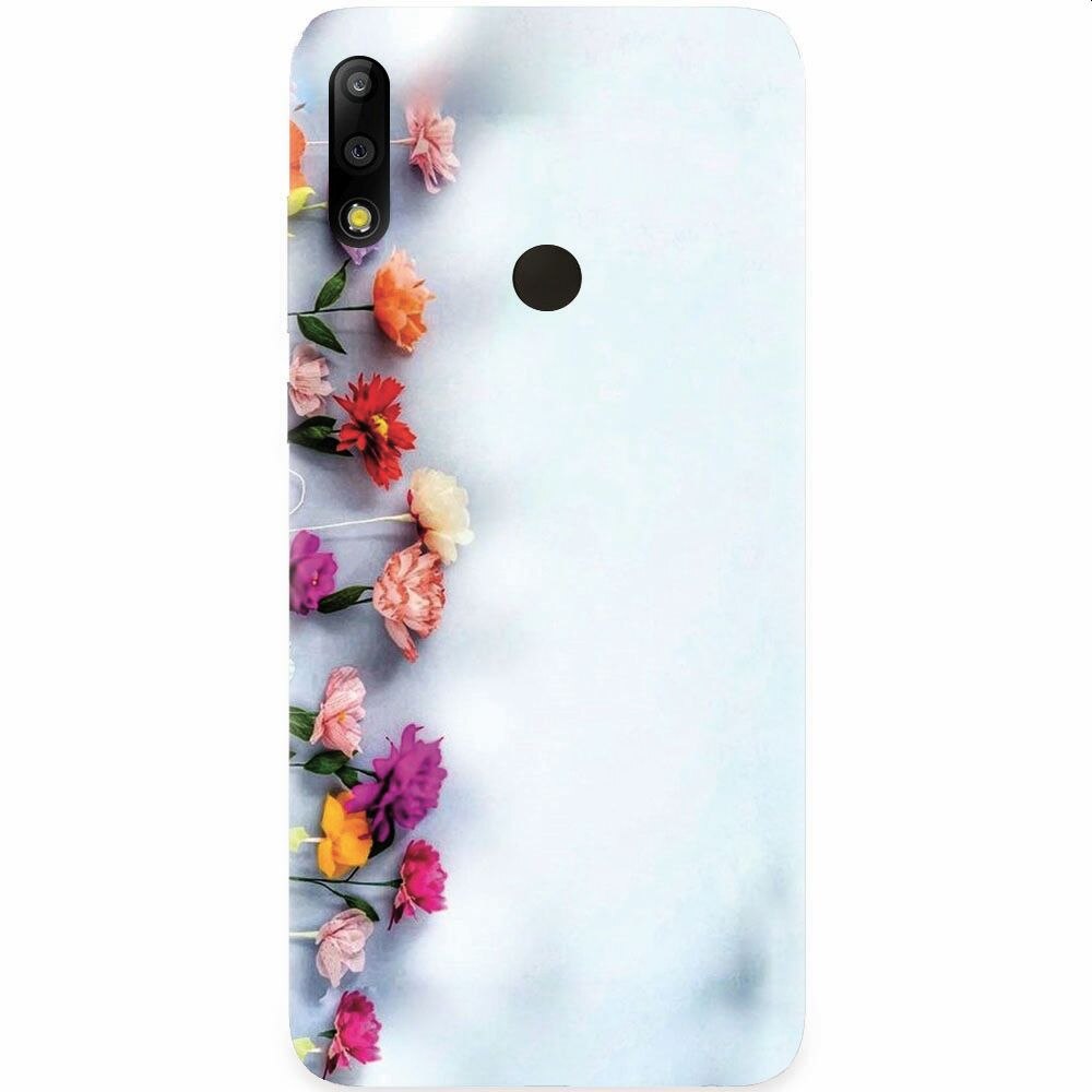 Husa silicon pentru Asus Zenfone Max Pro M2, Flowers