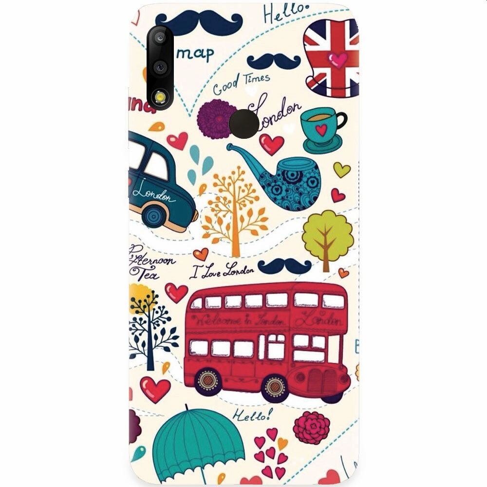 Husa silicon pentru Asus Zenfone Max Pro M2, Welcome In London
