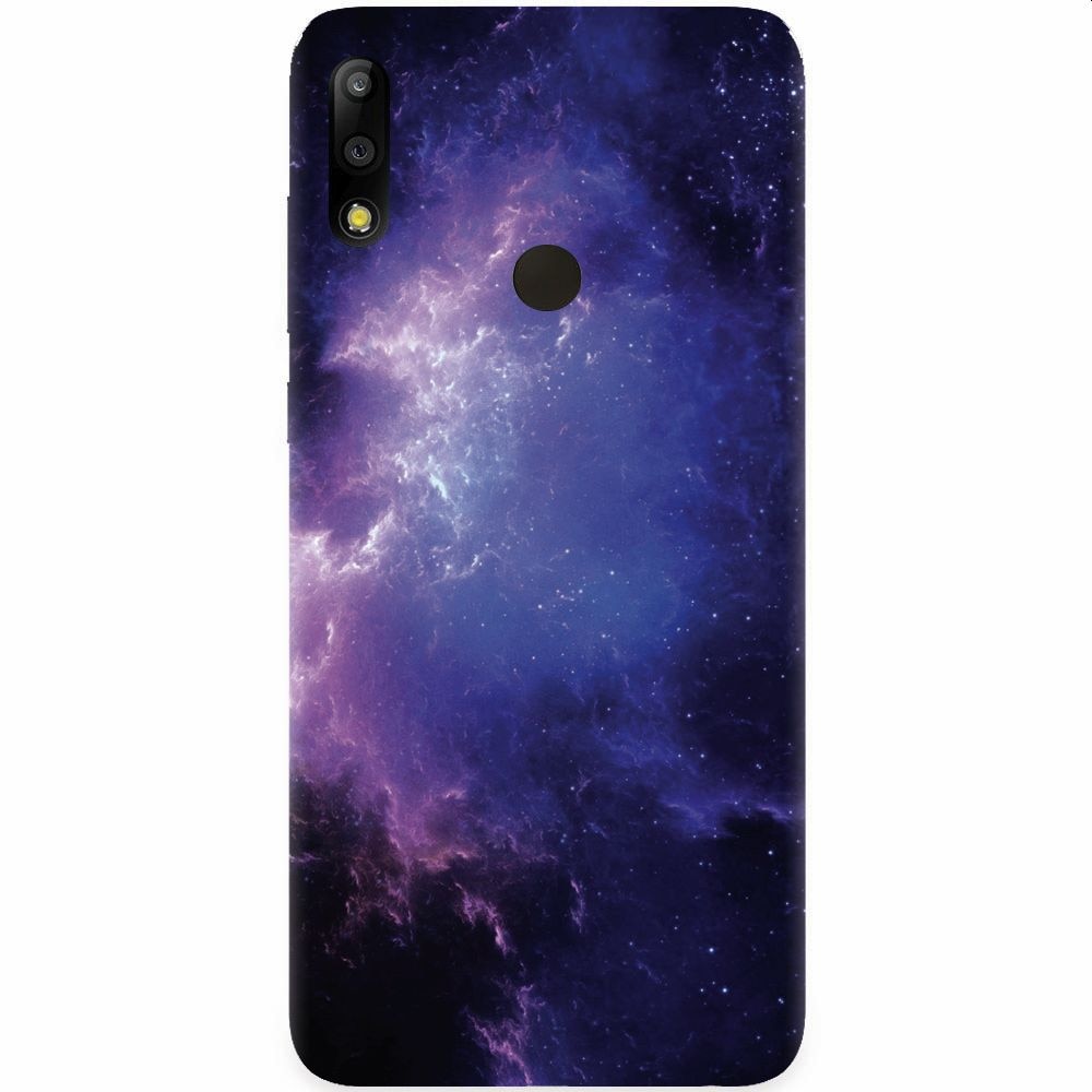 Husa silicon pentru Asus Zenfone Max Pro M2, Purple Space Nebula