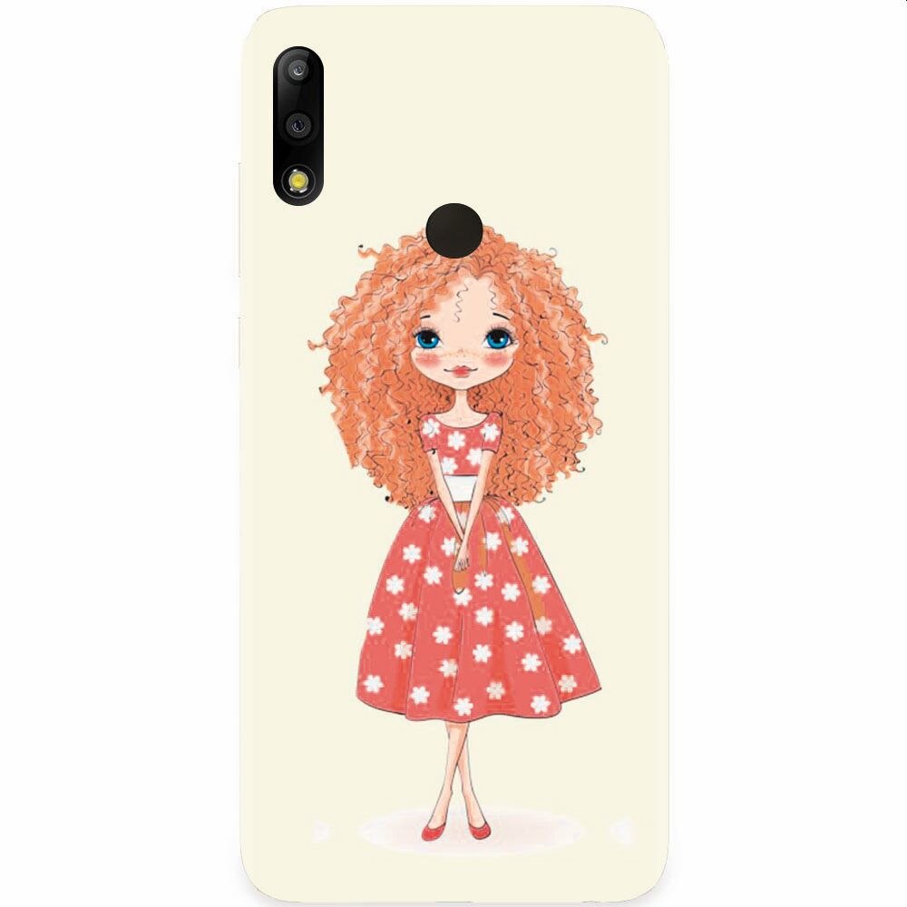 Husa silicon pentru Asus Zenfone Max Pro M2, Sweet Little Girl