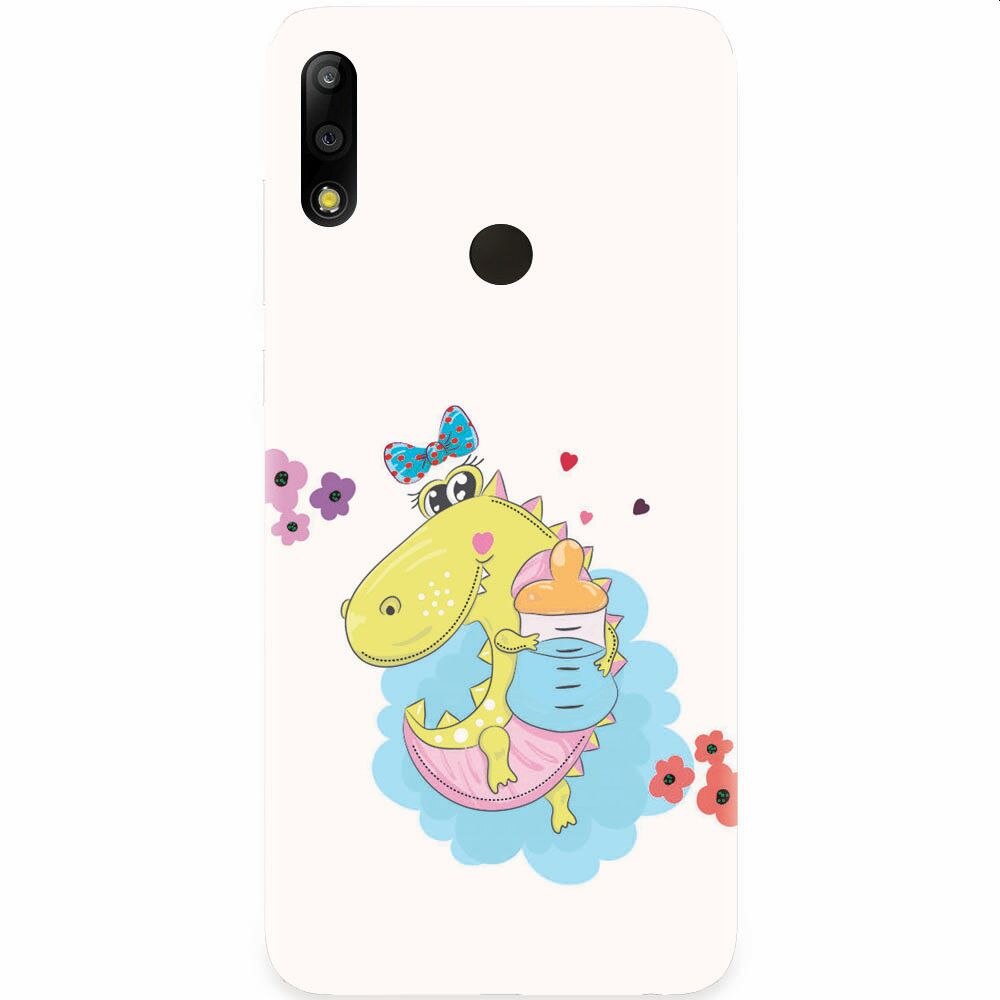 Husa silicon pentru Asus Zenfone Max Pro M2, Bebe Crocodil