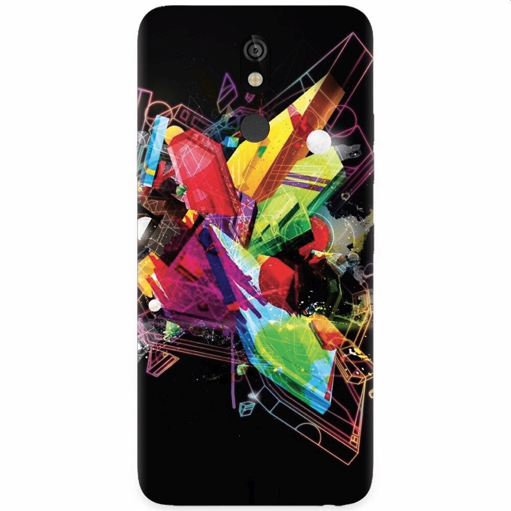 Husa silicon pentru LG K40, Abstract Shape