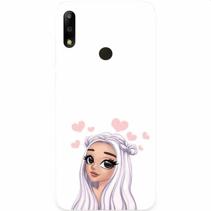 Силиконов калъф, съвместим с Asus Zenfone Max Pro M2, Beauty Girl