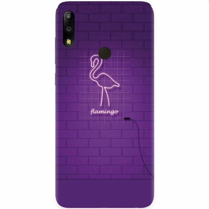 Силиконов кейс за Asus Zenfone Max Pro M2, Light Flamingo