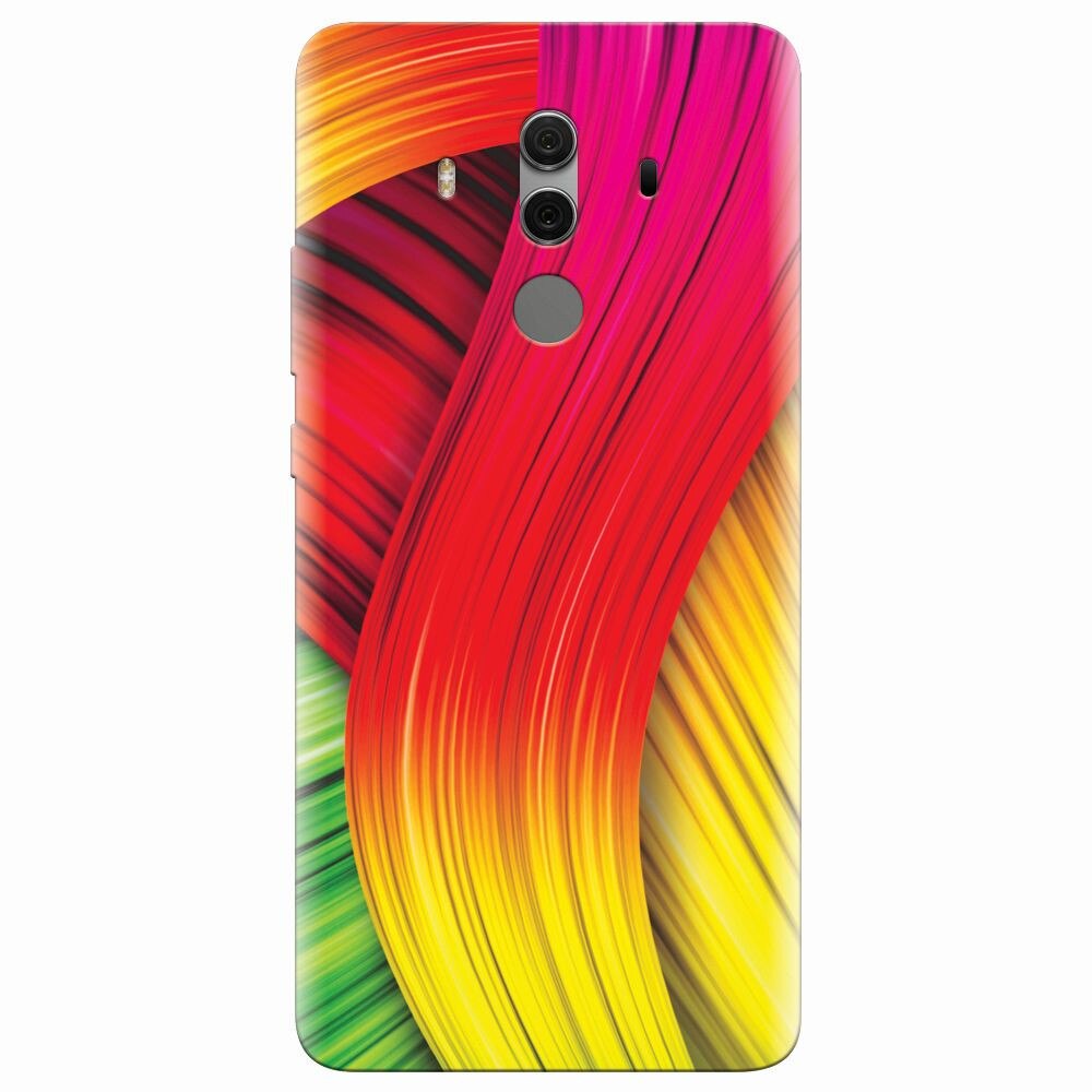 Husa silicon pentru Huawei Mate 10 Pro, Colorful Abstract