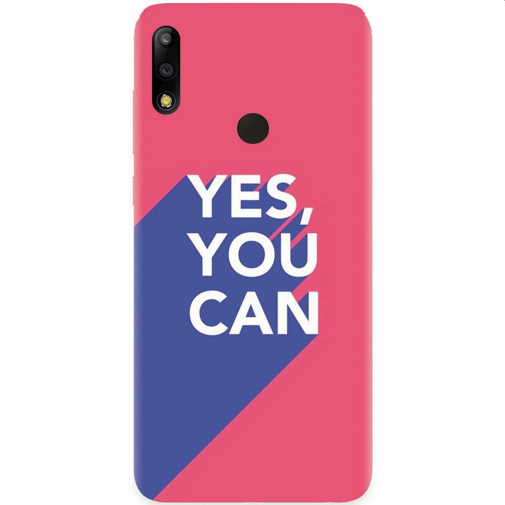 Husa silicon pentru Asus Zenfone Max Pro M2, Yes You Can