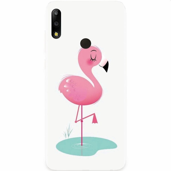 Силиконов кейс за Asus Zenfone Max Pro M2, Flamingo Pink