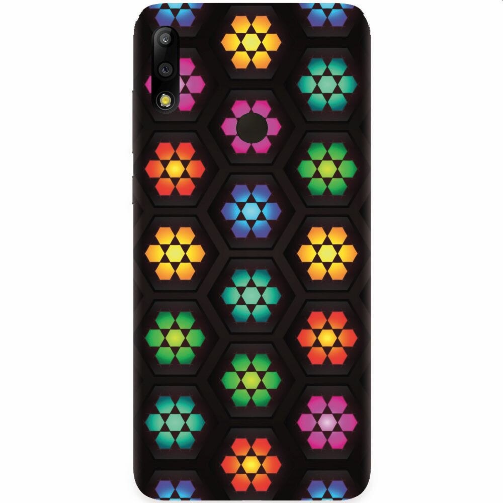 Husa silicon pentru Asus Zenfone Max Pro M2, Kaleidoscope Mosaic Patterns